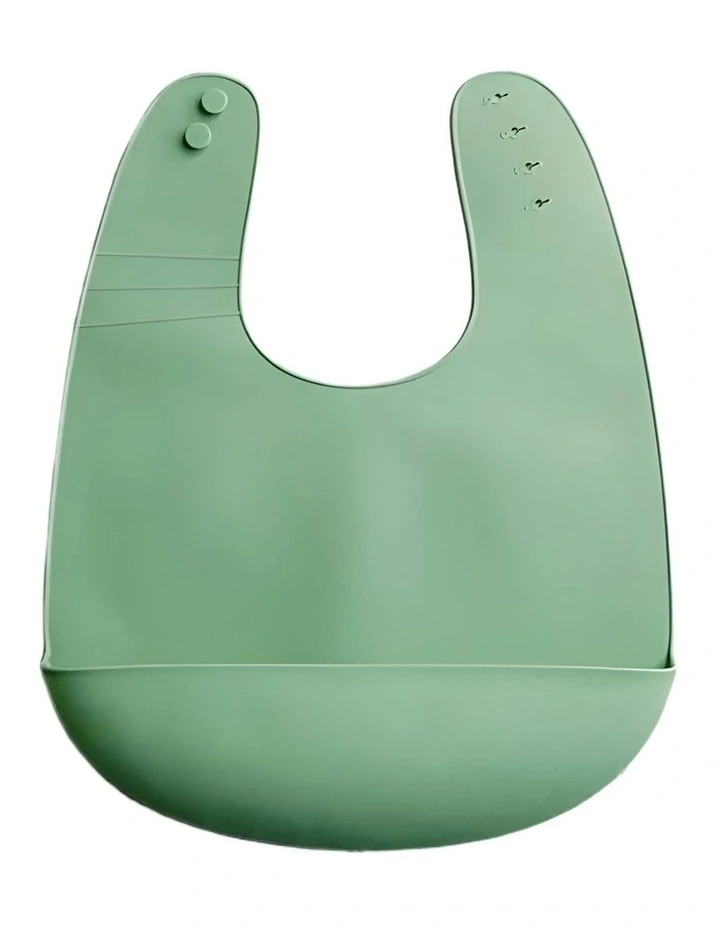 Silly Bib in Mint Crisp image 1