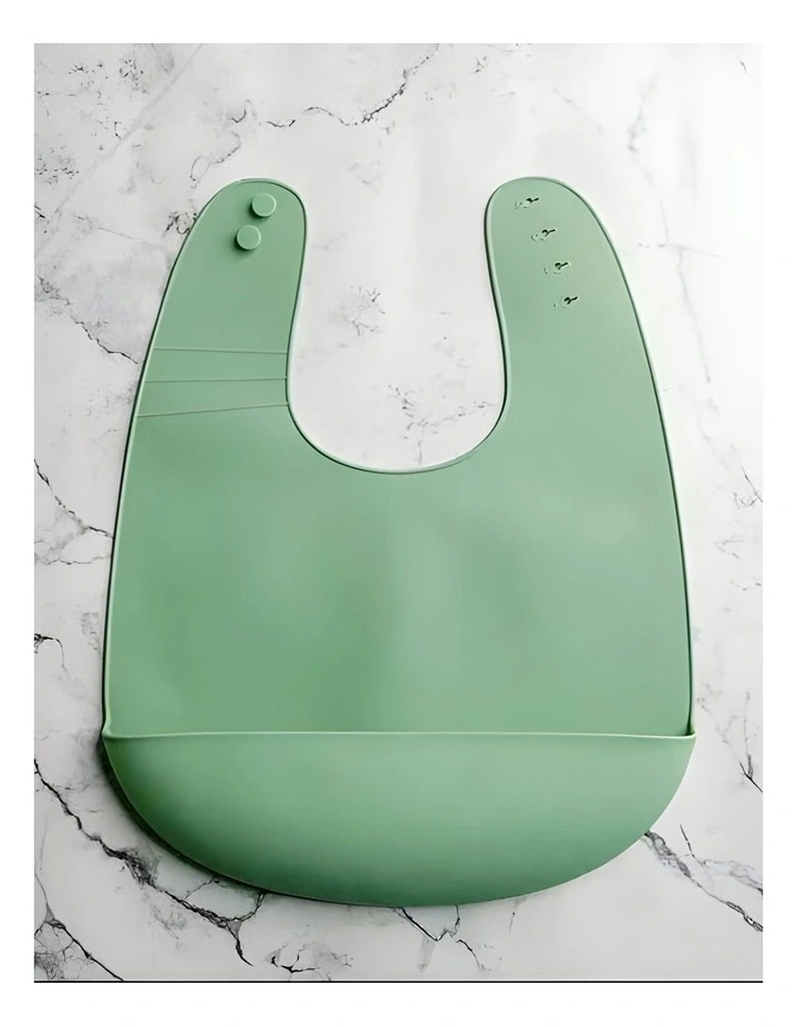Silly Bib in Mint Crisp image 1