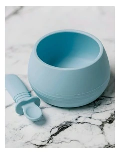 Suckie Scoop Bowl in Blue Lemonade