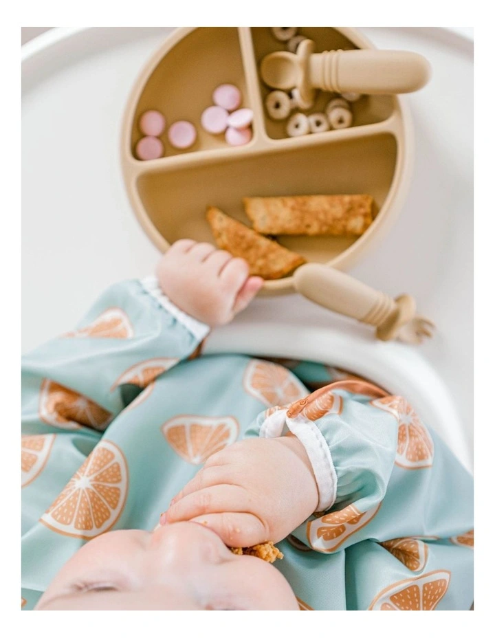 Suckie Scoop Divided Plate in Meringue image 3