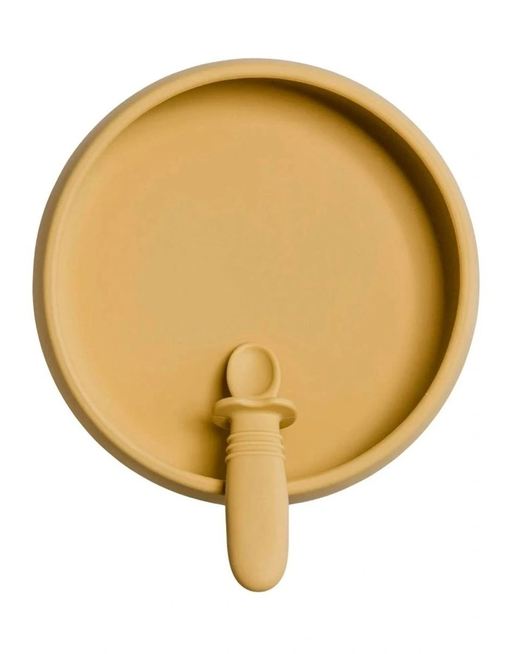 Suckie Scoop Plate in Biscoff image 1