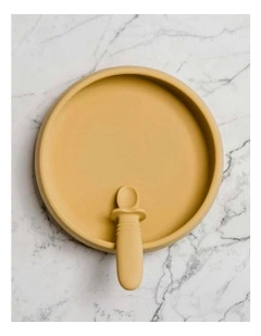 Suckie Scoop Plate in Biscoff