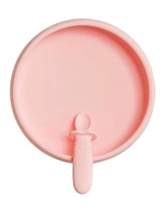 Suckie Scoop Plate in Fairy Floss