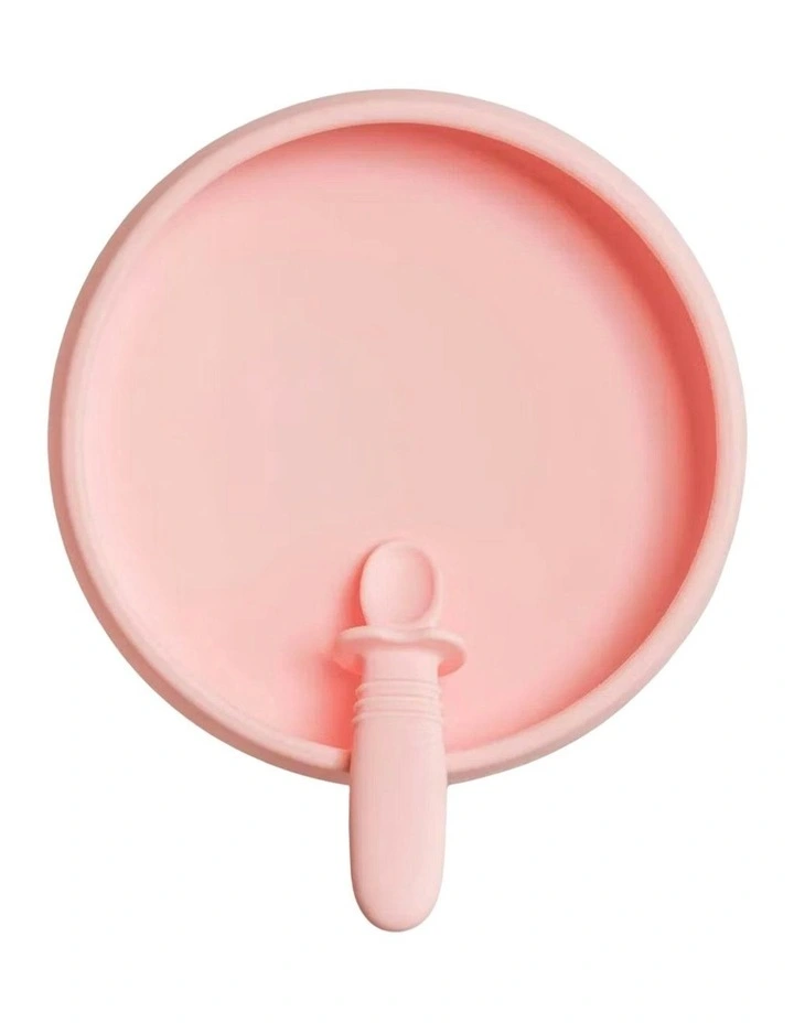 Suckie Scoop Plate in Fairy Floss image 1