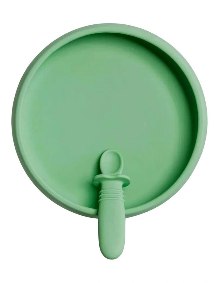 Suckie Scoop Plate in Mint Crisp image 1