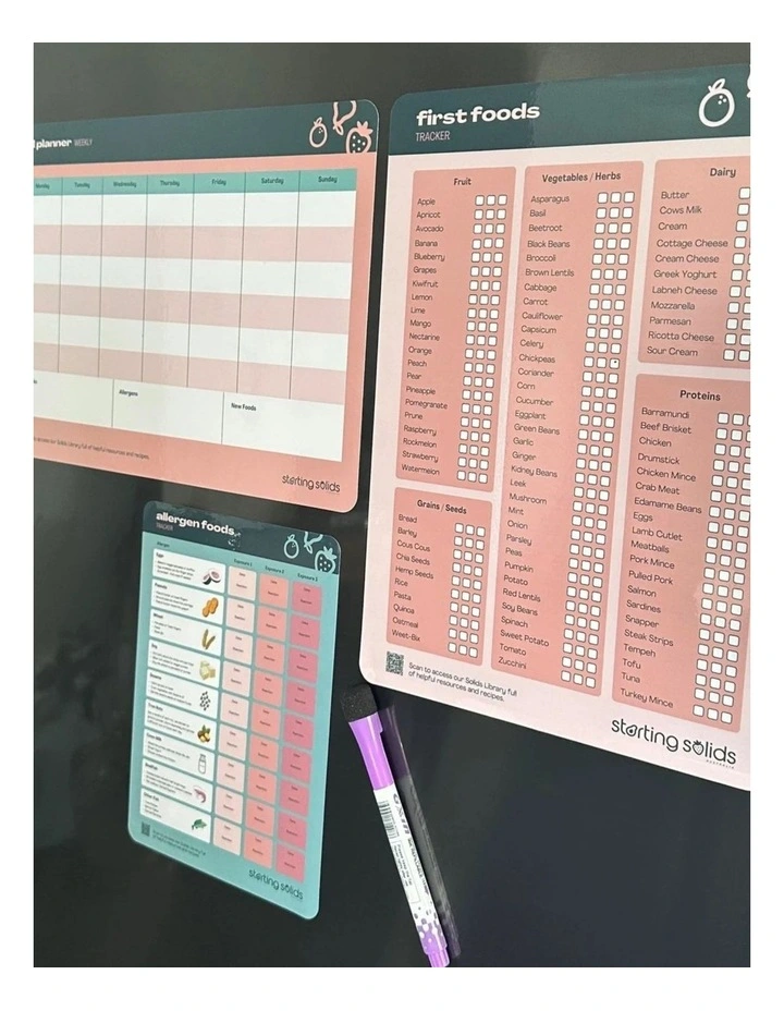 First Foods Tracker Set image 3