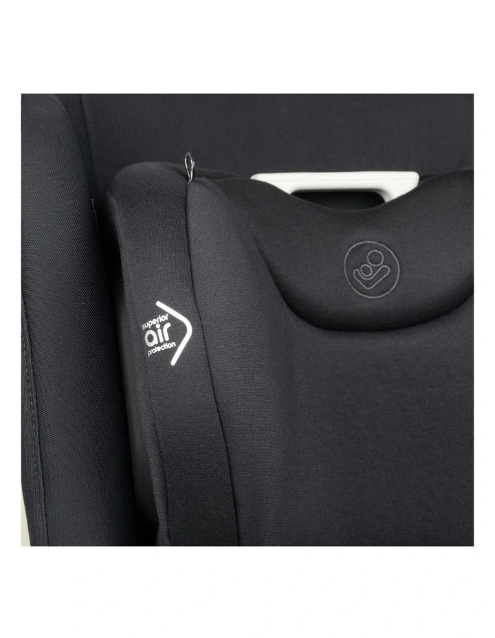 Tuva LX Harnessed Forward Facing car seat - Onyx image 7