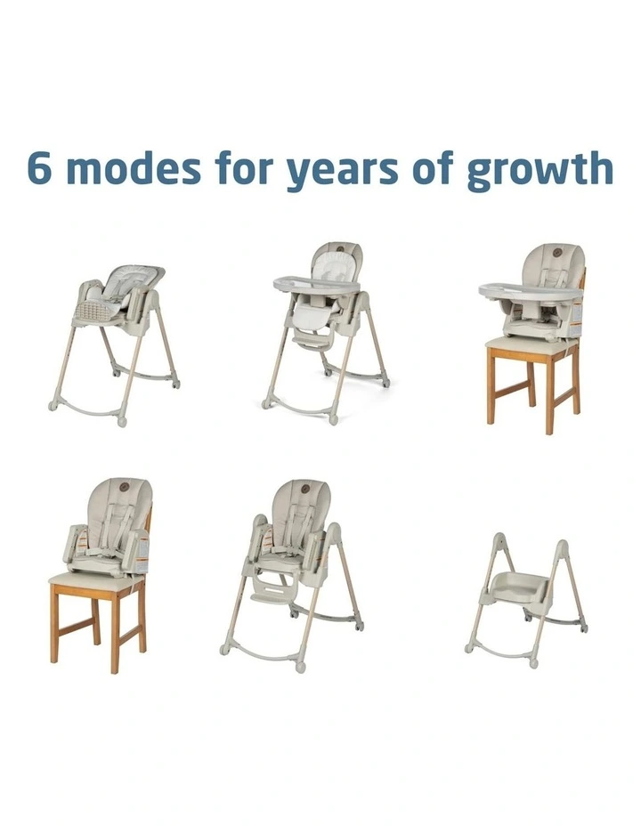 Minla Highchair in Beige image 2