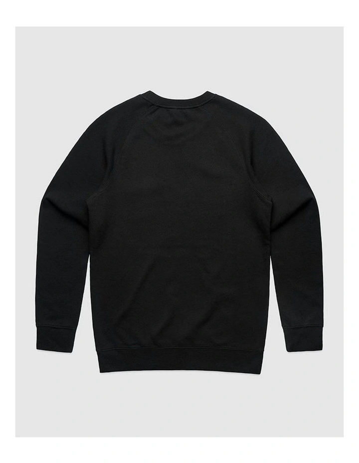 Flamingo Club Crewneck Sweater in Black image 3