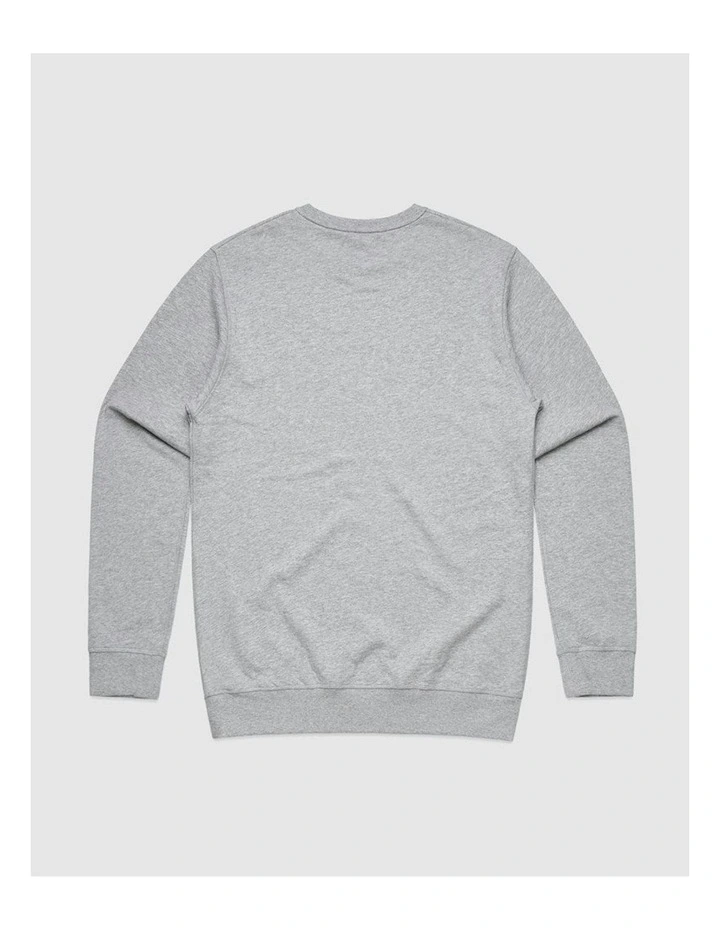 Polaroid Print Crewneck Sweater in Grey image 3