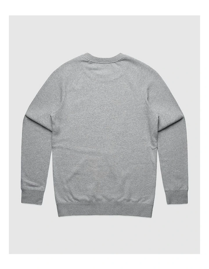 Tropical Crewneck Sweater in Grey image 3