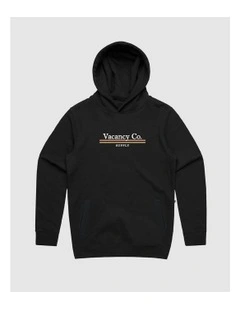 Polaroid Print Youth Hoodie in Black
