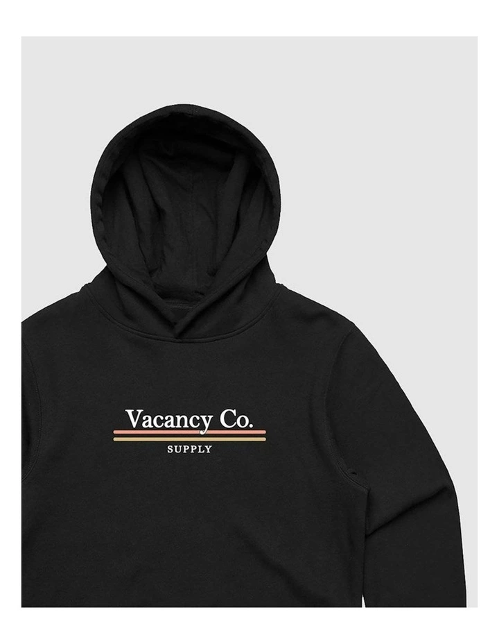 Polaroid Print Youth Hoodie in Black image 2
