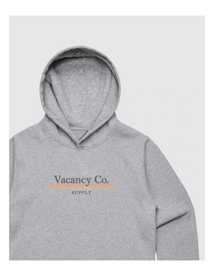 Polaroid Print Hoodie in Grey image 2