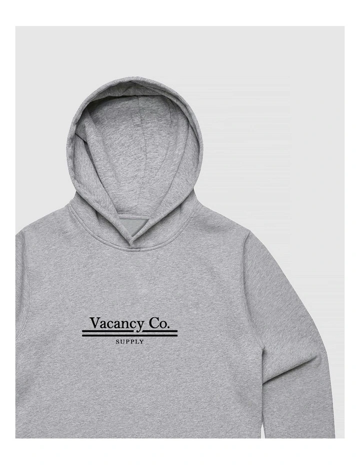 Polaroid Rise Hoodie in Grey image 2