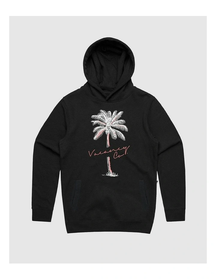 Tropical Hoodie in Black image 1