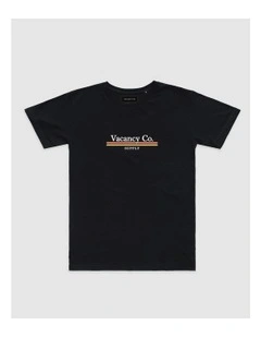 Polaroid Print Tee in Black