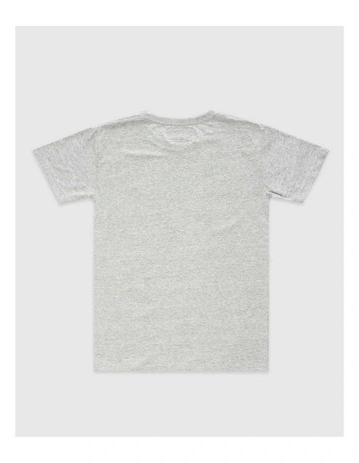 Polaroid Print Tee in Grey image 3