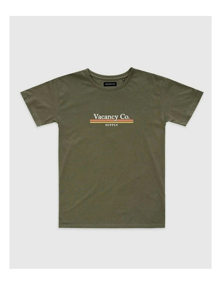 Polaroid Print Tee in Green image 1