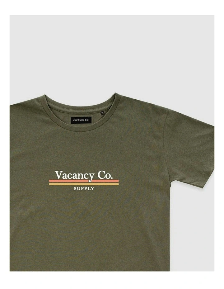 Polaroid Print Tee in Green image 2