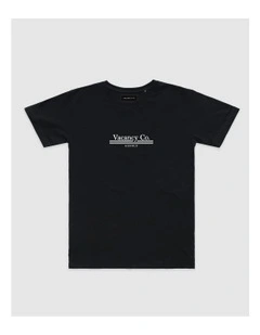 Polaroid Rise Tee in Black