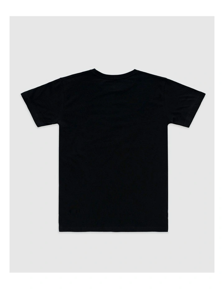 Polaroid Rise Tee in Black image 3