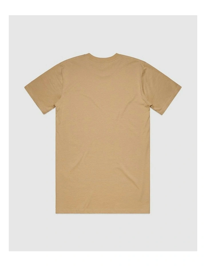 Tropical Tee in Beige image 3