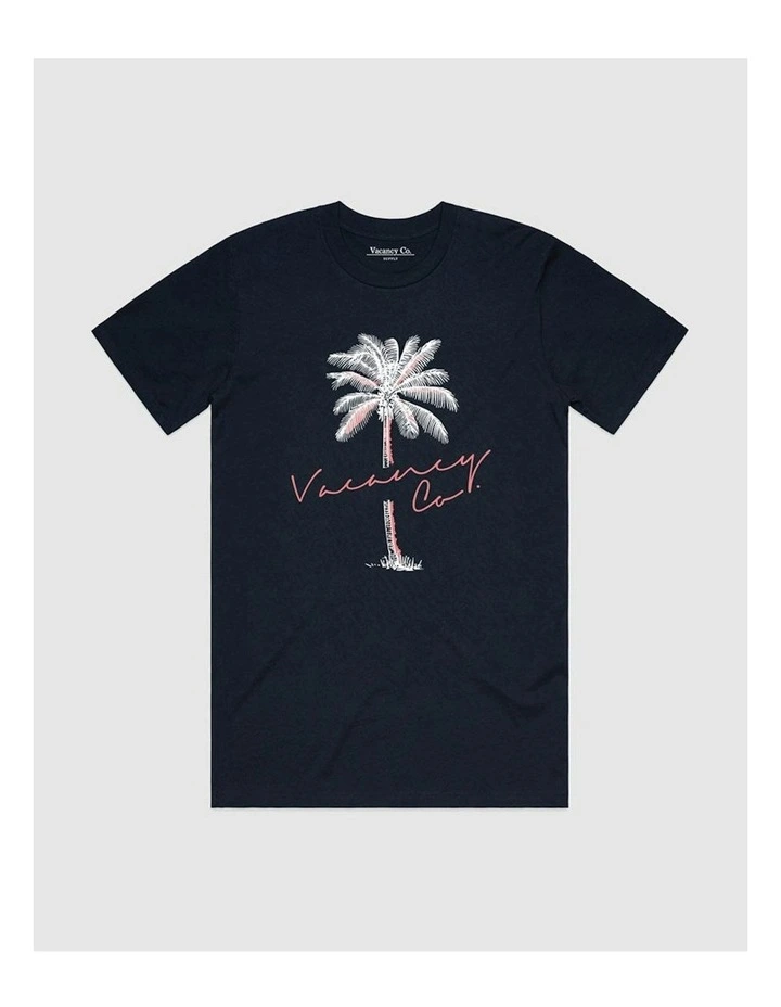 Tropical Tee in Blue image 1
