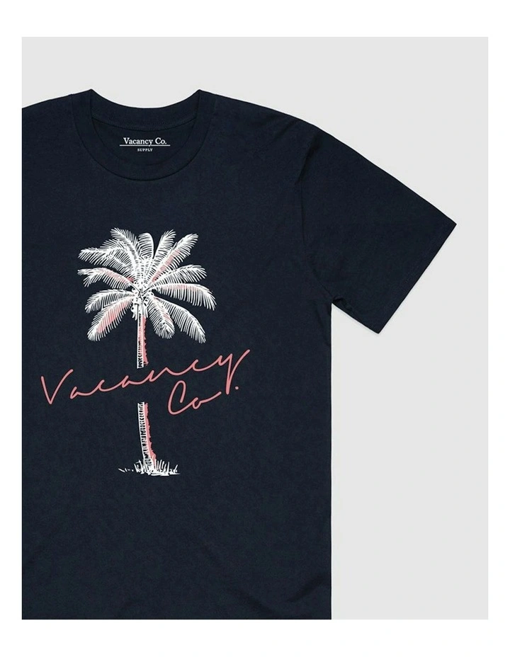 Tropical Tee in Blue image 2