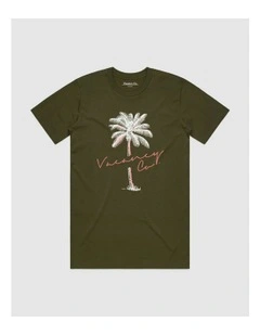 Tropical Tee in Green