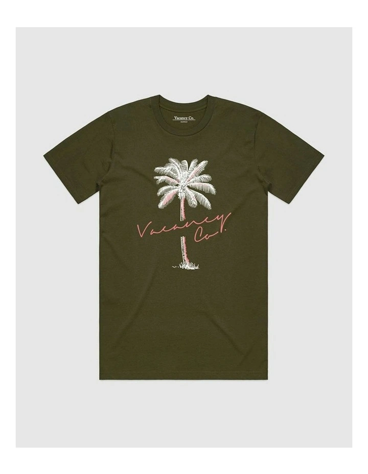 Tropical Tee in Green image 1
