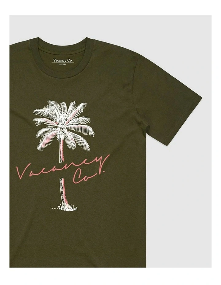 Tropical Tee in Green image 2