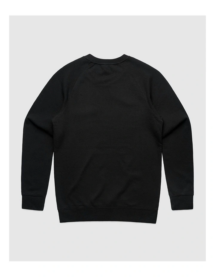 Vacant Crewneck Sweater in Black image 3