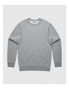 Vacant Crewneck Sweater in Grey