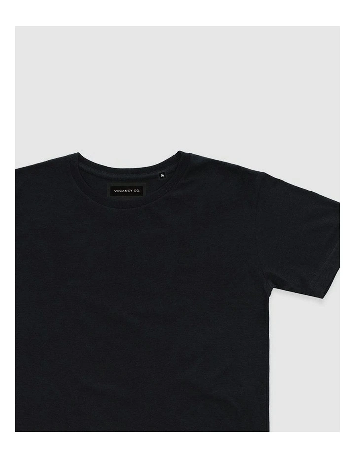 Vacant Tee in Black image 2
