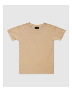 Vacant Tee in Beige