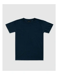 Vacant Tee in Blue