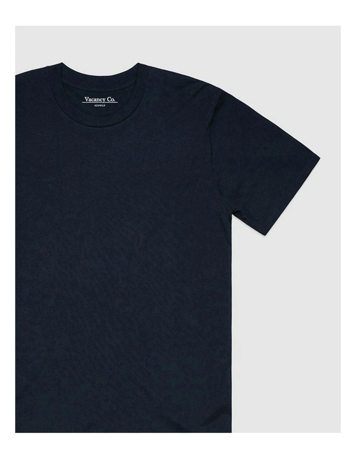 Vacant Tee in Blue image 2