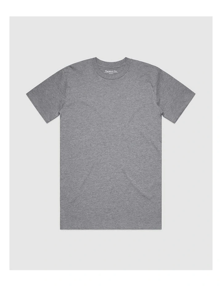 Vacant Tee in Grey image 1