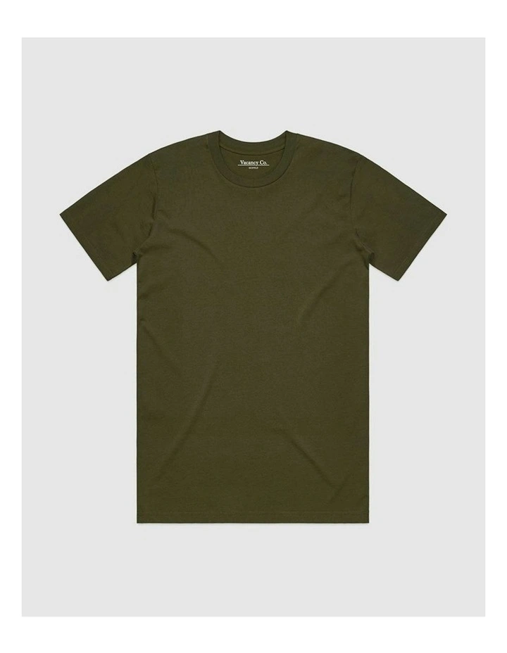Vacant Tee in Green image 1