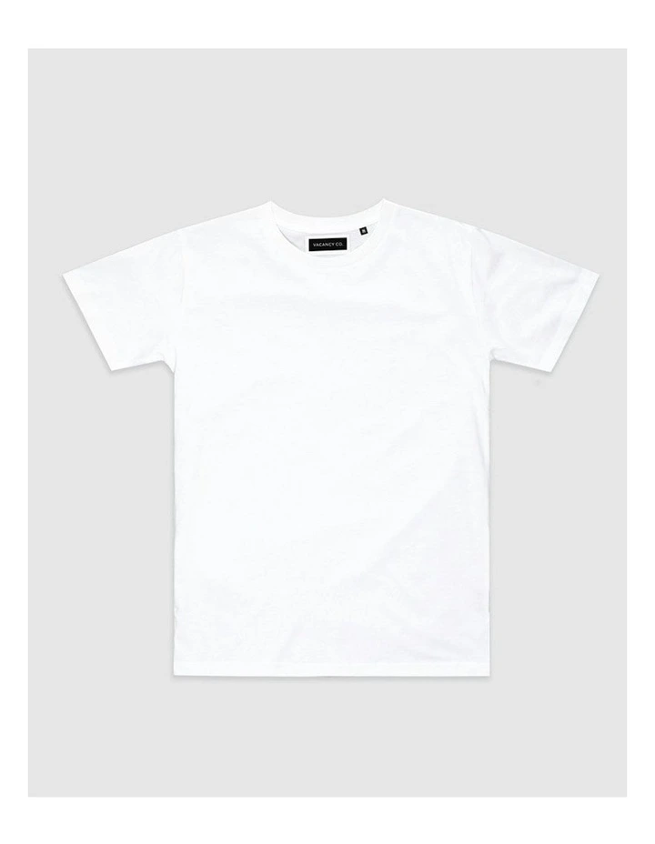 Vacant Tee in White image 1