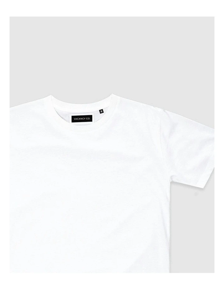 Vacant Tee in White image 2