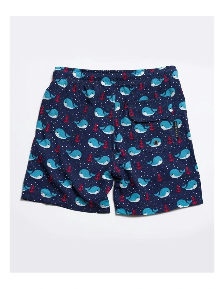 Whaley Awesome Swim Shorts in Ink image 2