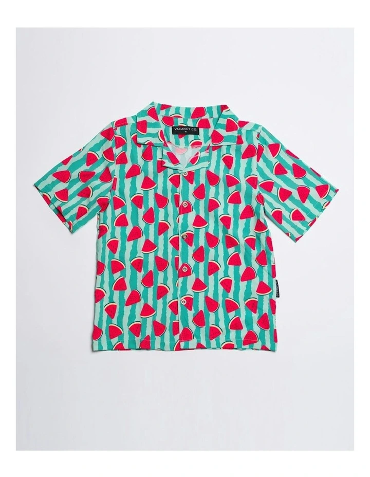 Melon Dress Shirt in Green image 1