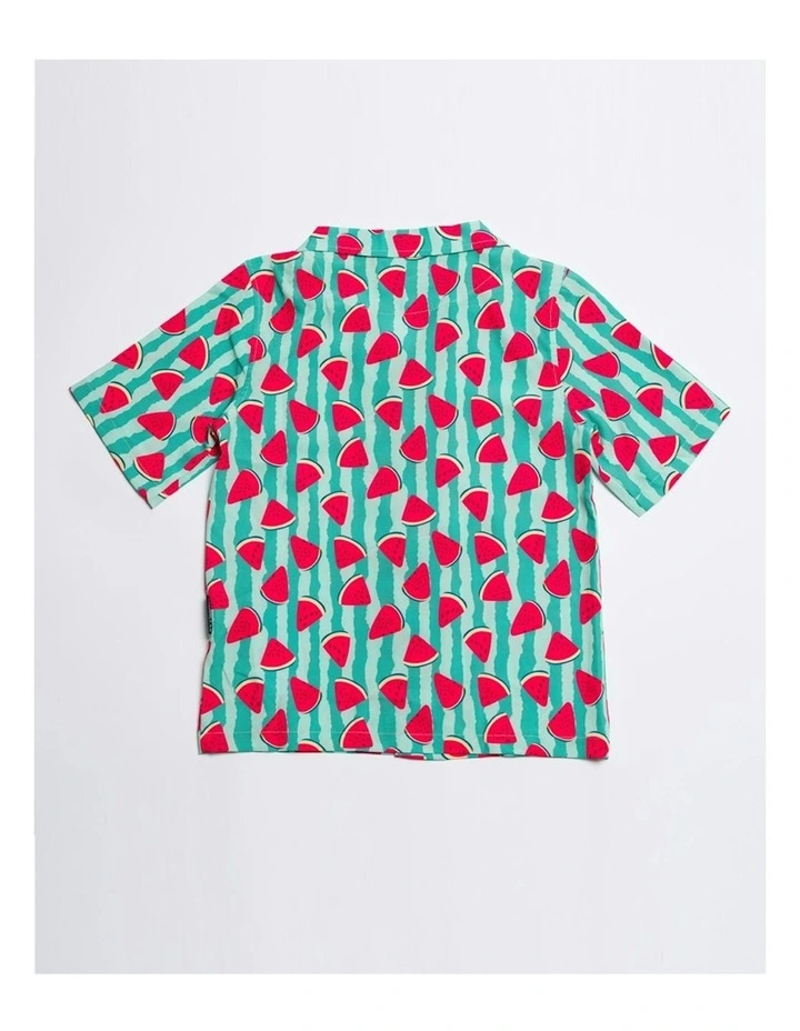 Melon Dress Shirt in Green image 2