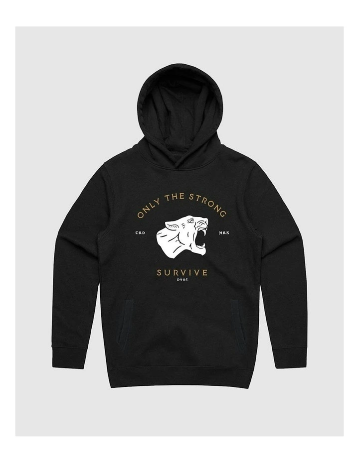 Survive Youth Hoodie in Black image 1