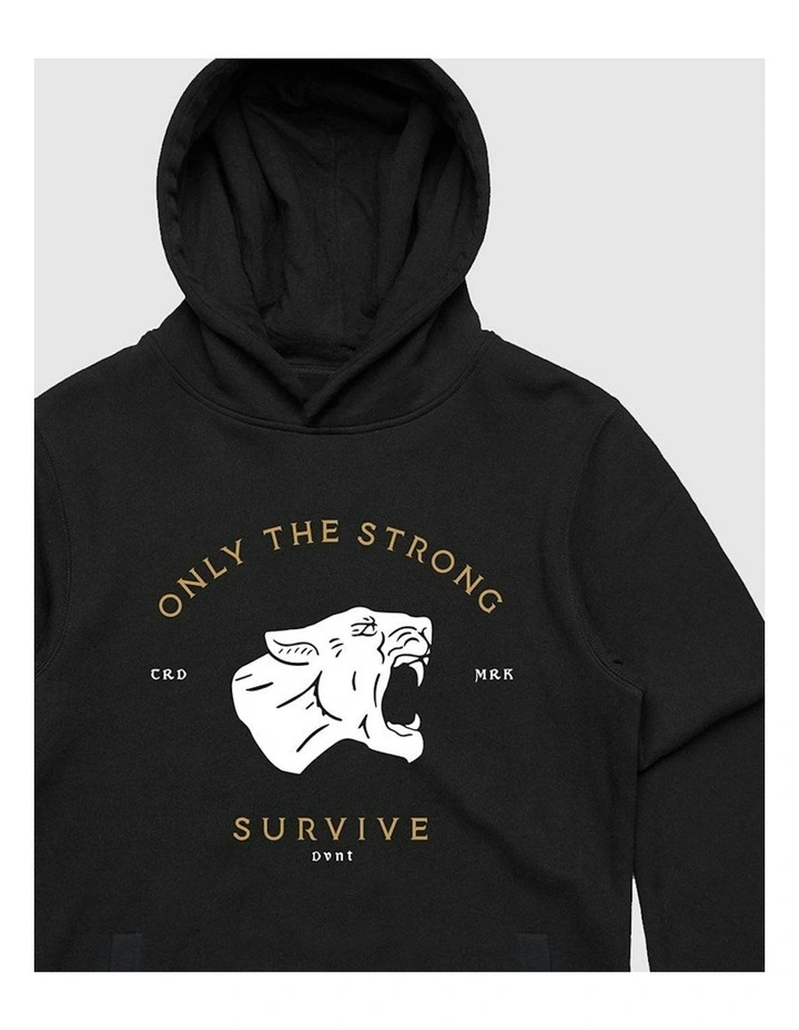 Survive Youth Hoodie in Black image 3