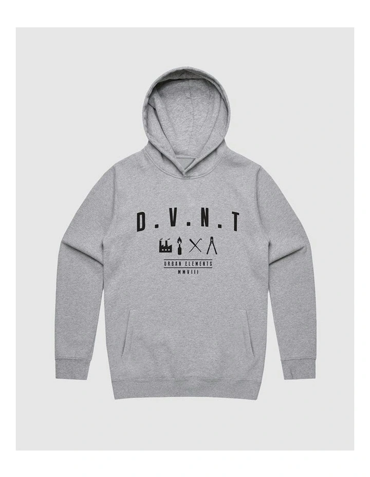 Urban Elements Youth Hoodie in Grey Marle image 1