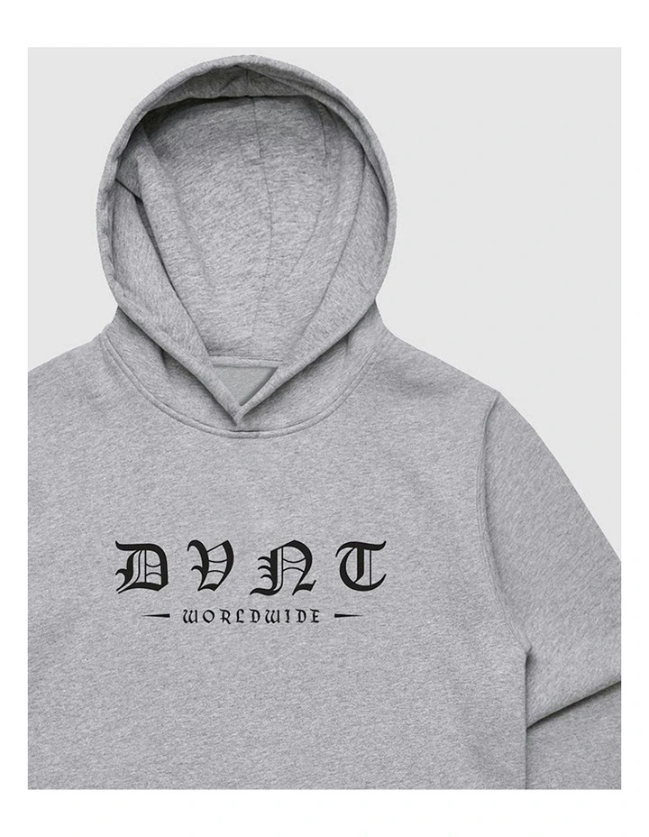 Worldwide Youth Hoodie in Grey Marle image 3