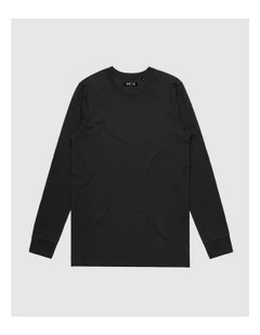 Devoid Long Sleeve T-shirt in Black